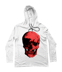 Men's Red Skull Hoodie by Robert Bowen - Robert Bowen Tees